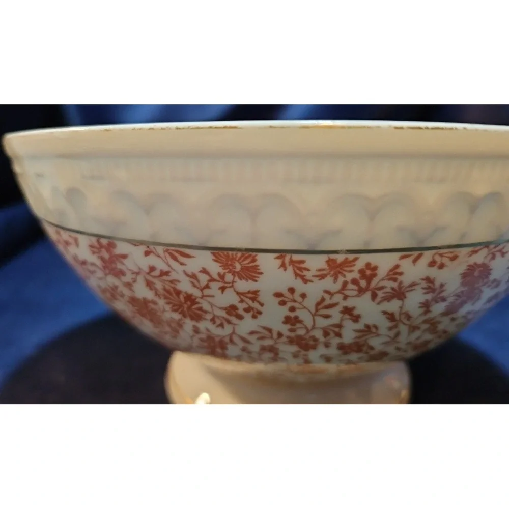 Royal Stafford Antique Limoge Bowl with the mark as Flambeau.